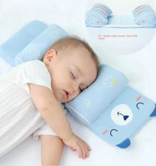 Orthopedic Baby Head Shaping Pillow – Soft & Safe for Newborns