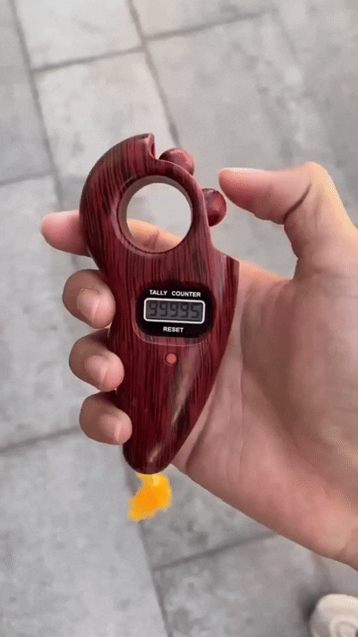 Ram Mandir Jap Mala Counter with Free Original Tulsi mala