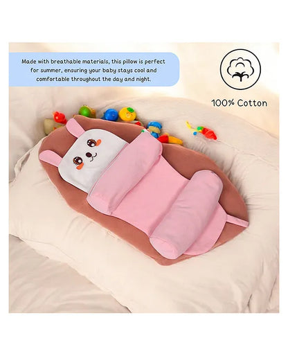 Orthopedic Baby Head Shaping Pillow – Soft & Safe for Newborns