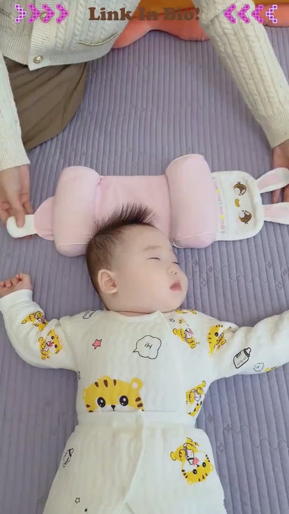 Orthopedic Baby Head Shaping Pillow – Soft & Safe for Newborns